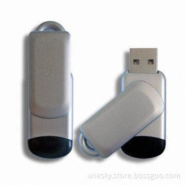 Bootable USB Flash Drive with Plastic Housing and 64MB to 16GB Flash Memory Capacity Range